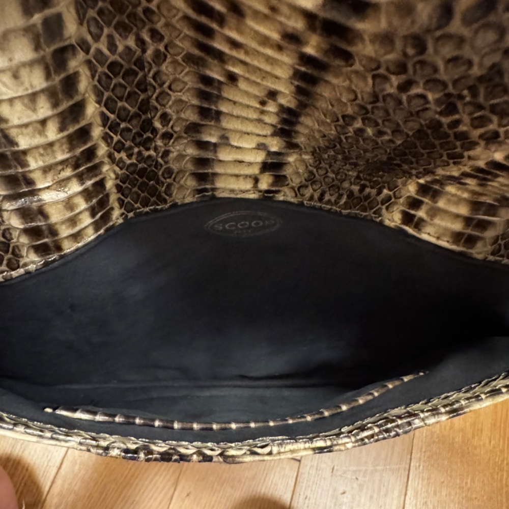 Python Envelope Clutch Purse - image 4